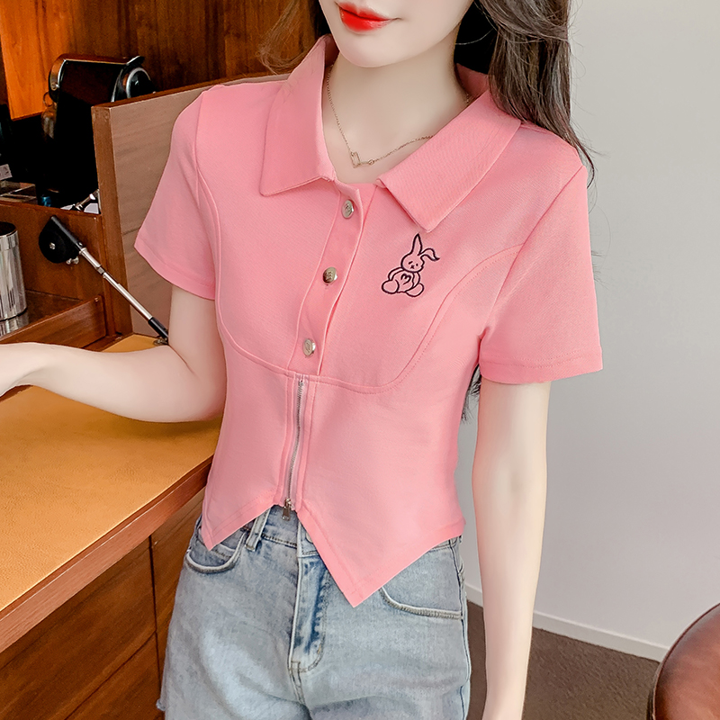 เสื้อผ้าวัยรุ่นเกาหลี เสื้อยืดวัยรุ่นผู้หญิง มีขนาด S M L XL
