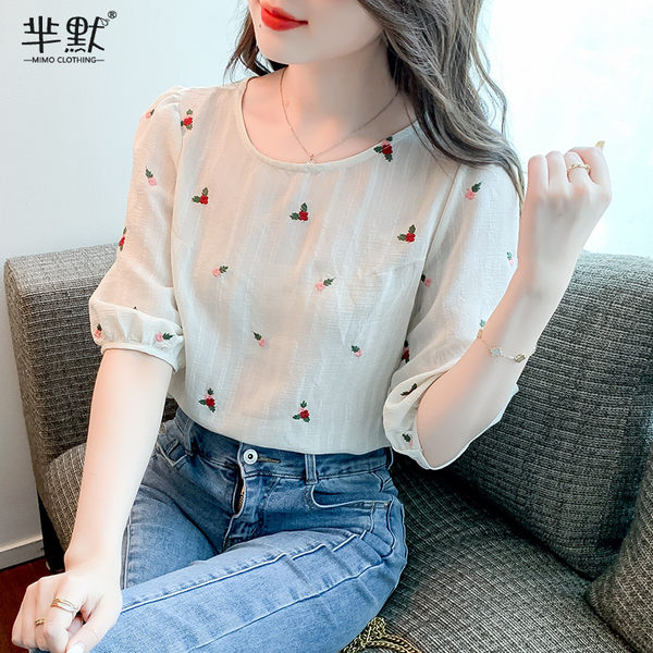 เสื้อชีฟองเกาหลี เสื้อชีฟองสวยๆ