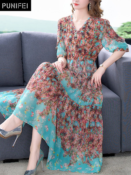 เดรสวัยผู้ใหญ่40-60ปี เดรสคุณแม่ ชุดเดรสทำงานวัยผู้ใหญ่ แบรนด์ MAMA DRESS