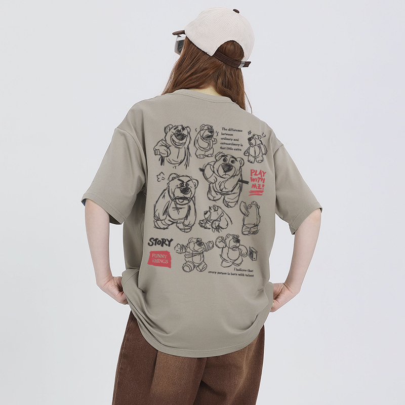 เสื้อผ้าวัยรุ่นเกาหลี เสื้อยืดวัยรุ่นผู้หญิง มีขนาด S M L XL