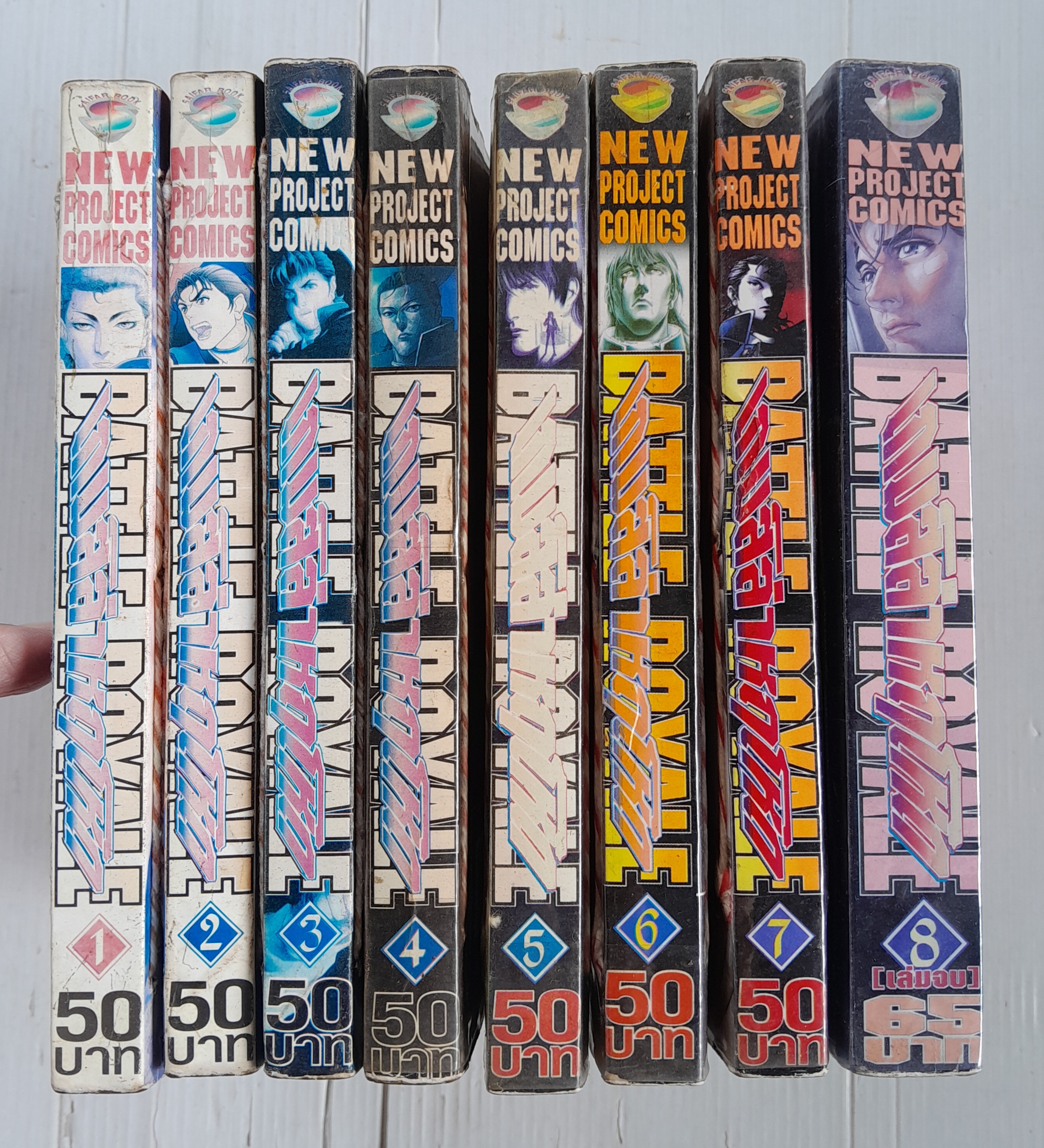 Battle Royal เกมส์ล่าหฤโหด 8 เล่มจบ