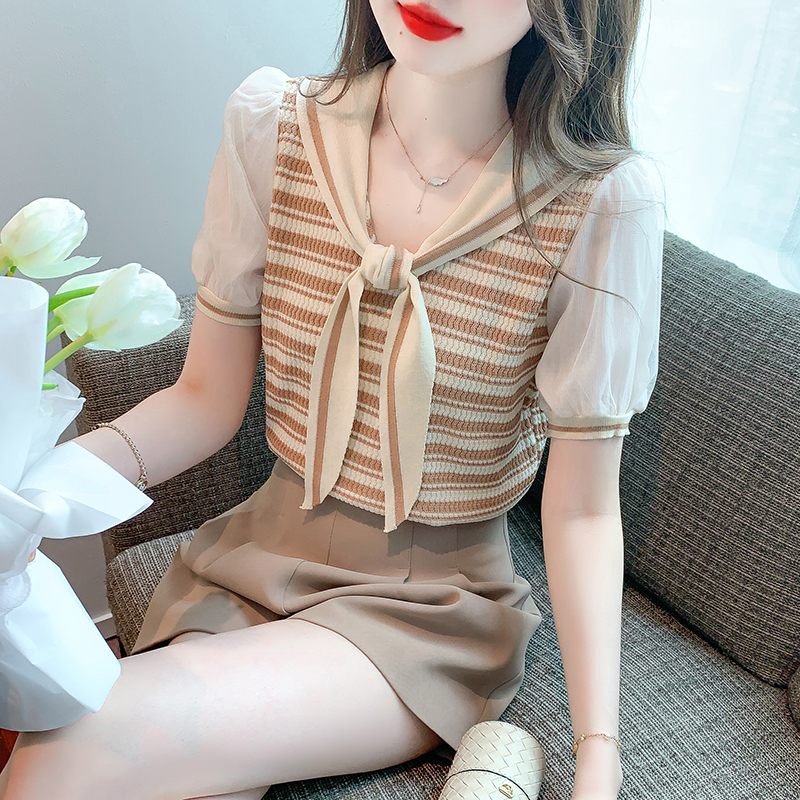 เสื้อผ้าวัยรุ่นเกาหลี เสื้อยืดวัยรุ่นผู้หญิง มีขนาด S M L XL