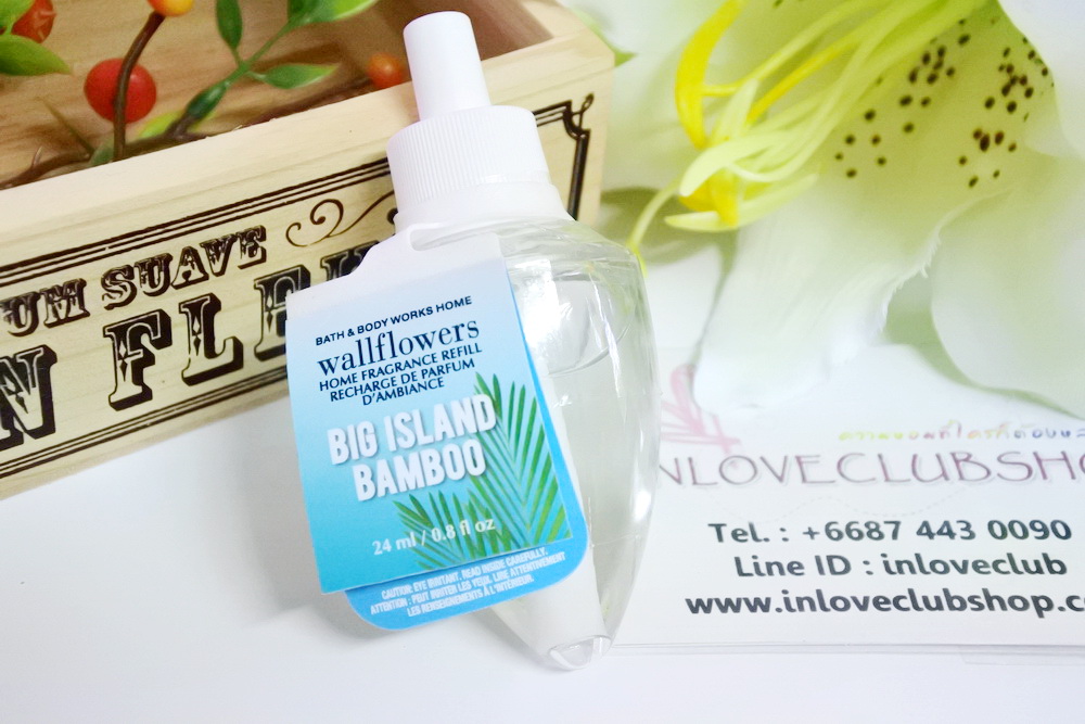 Bath & Body Works / Wallflowers Fragrance Refill 24 ml. (Big Island Bamboo)