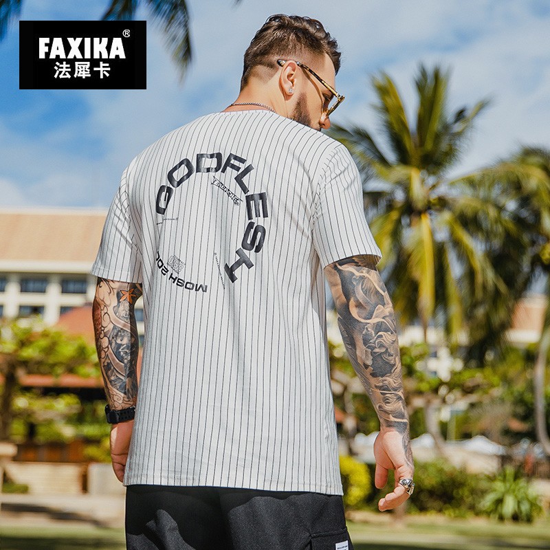 เสื้อยืดผู้ชายอ้วน S-5XL(อกเสื้อ39-51นิ้ว)