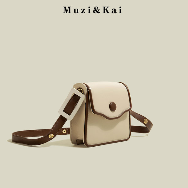กระเป๋าสะพายข้างผู้หญิง กระเป๋าสะพายสไตล์เกาหลี By Muzi&Kai