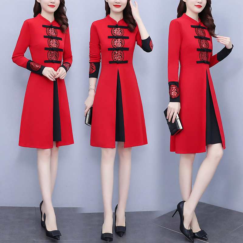 เดรสสาวอวบ มีไซส์ L-4XLอกเสื้อ 38-47 นิ้ว ใส่ได้ทั้งสาวหุ่นดีน่ารักจนถึงสาวอวบพลัสไซส์ จัดส่งฟรี! ทักแชทสั่งซื้อ