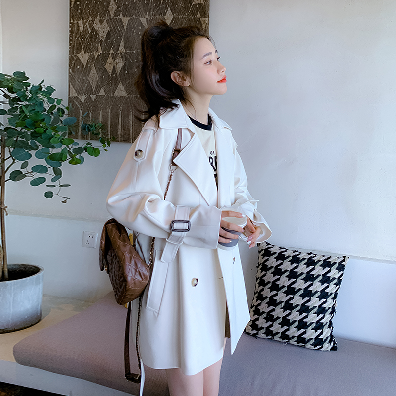 เสื้อโค้ท เสื้อโค้ทกันหนาว เสื้อโค้ทใส่เที่ยวต่างประเทศ ยี่ห้อ: Qianziqian