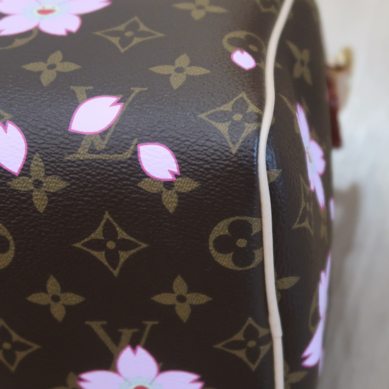 LV X Murakami Monogram Cherry Blossom Speedy 25 Bandouliere (พารากอน 2 เดือน)