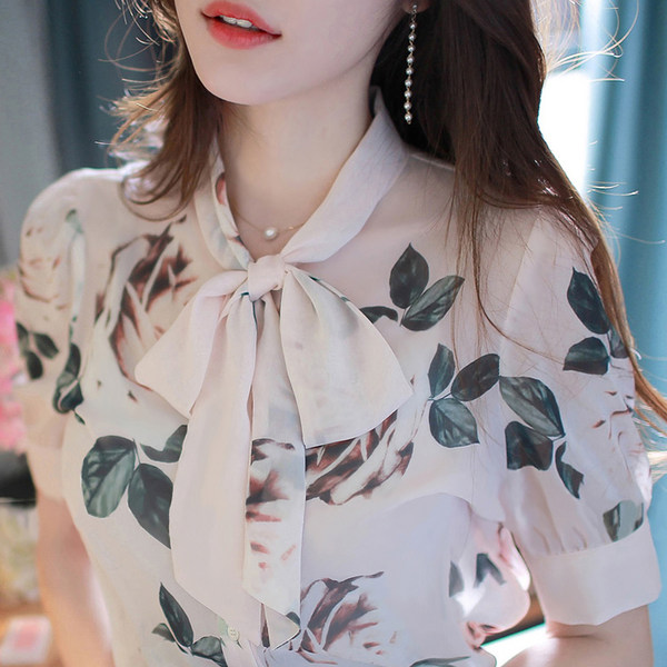 เสื้อชีฟองเกาหลี เสื้อชีฟองสวยๆ