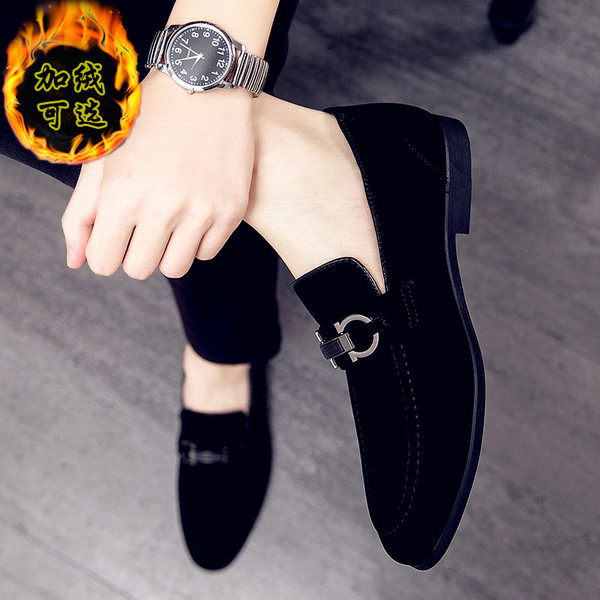 รองเท้าหนังผู้ชาย มีไซส์39-44 รองเท้าโลฟเฟอร์ชาย Slip-On Shoes