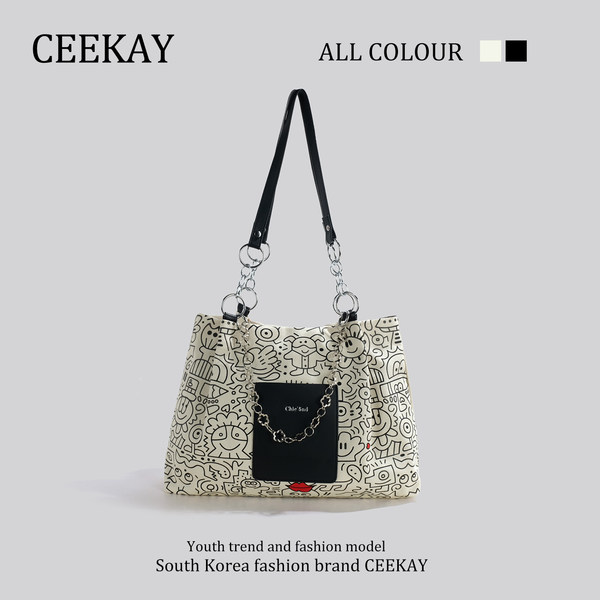 กระเป๋าสะพายข้างเกาหลี กระเป๋าผู้หญิงแบรนด์ CEEKEY
