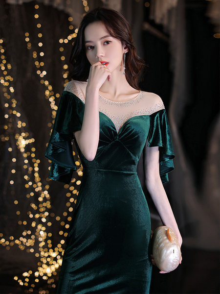 ชุดราตรี ชุดราตรีสวยหรู แบบ ทันสมัย Evening dress