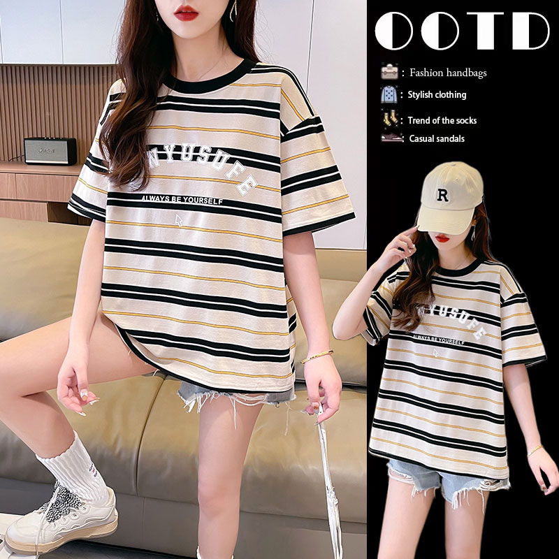 เสื้อยืดคนอ้วนแบบโอเวอร์ไซส์แบบ ulzzang fashion สนใจทักแชท