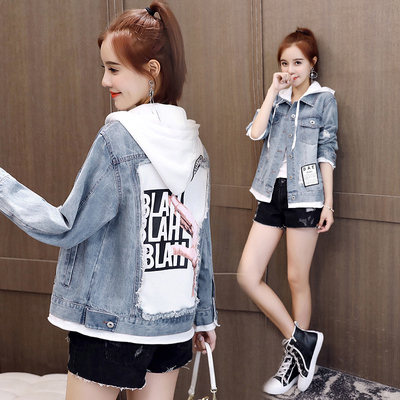 เสื้อแจ็คเก็ตยีนส์ เสื้อยีนส์ผู้หญิงเทห์ๆ