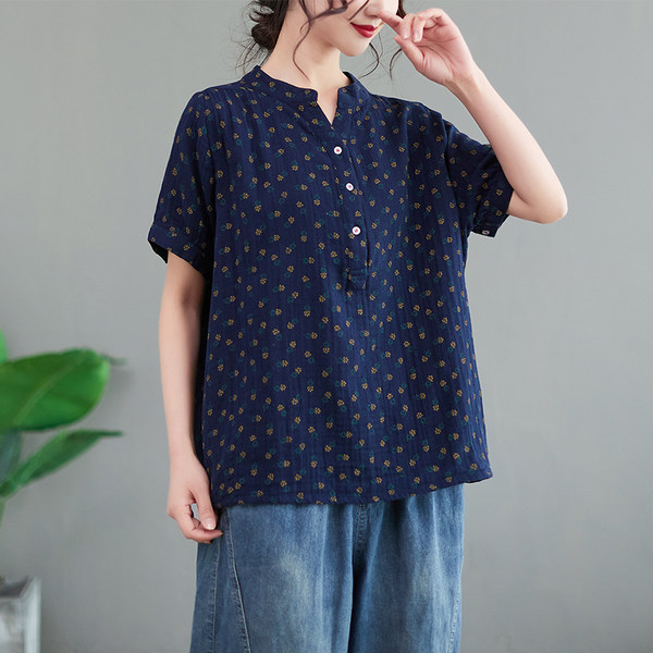 เสื้อลินิน แบบเสื้อสวยๆ เสื้อผ้าฝ้ายลินิน เสื้อเชิ้ตผ้าลินิน BY LININ