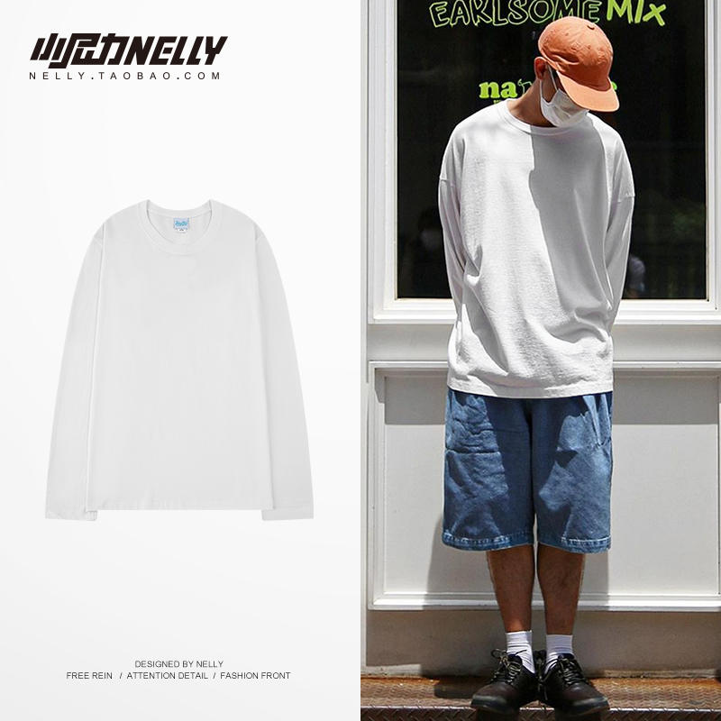 เสื้อยืดคอกลม ผู้ชาย เสื้อยืดผู้ชายเกาหลี เสื้อยืดเกาหลี แบรนด์ NELLY