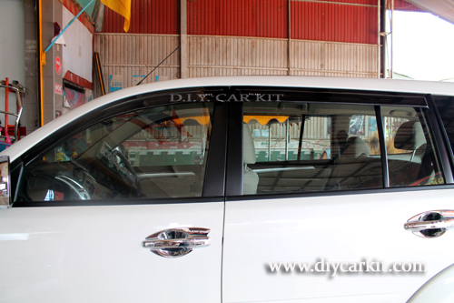 กันสาดประตู Pajero Sport ปี 08-14