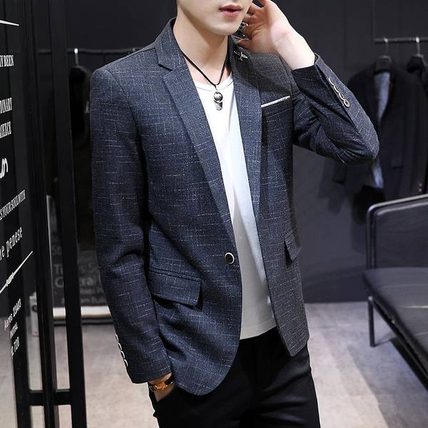 สูท Blazers ผู้ชาย เสื้อคลุมสไตล์สูท สำหรับผู้ชาย