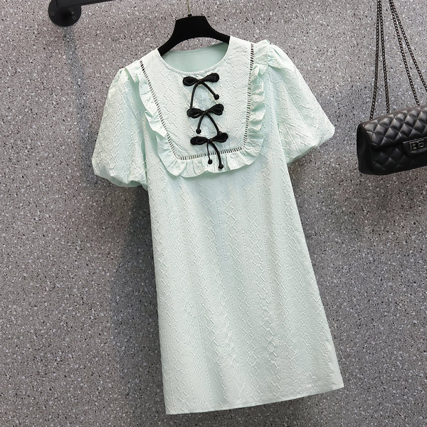 เดรสคนอ้วน เดรสสาวอวบ ชุดเดรสคนอ้วนวัยรุ่น BY PLUS SIZE Girl