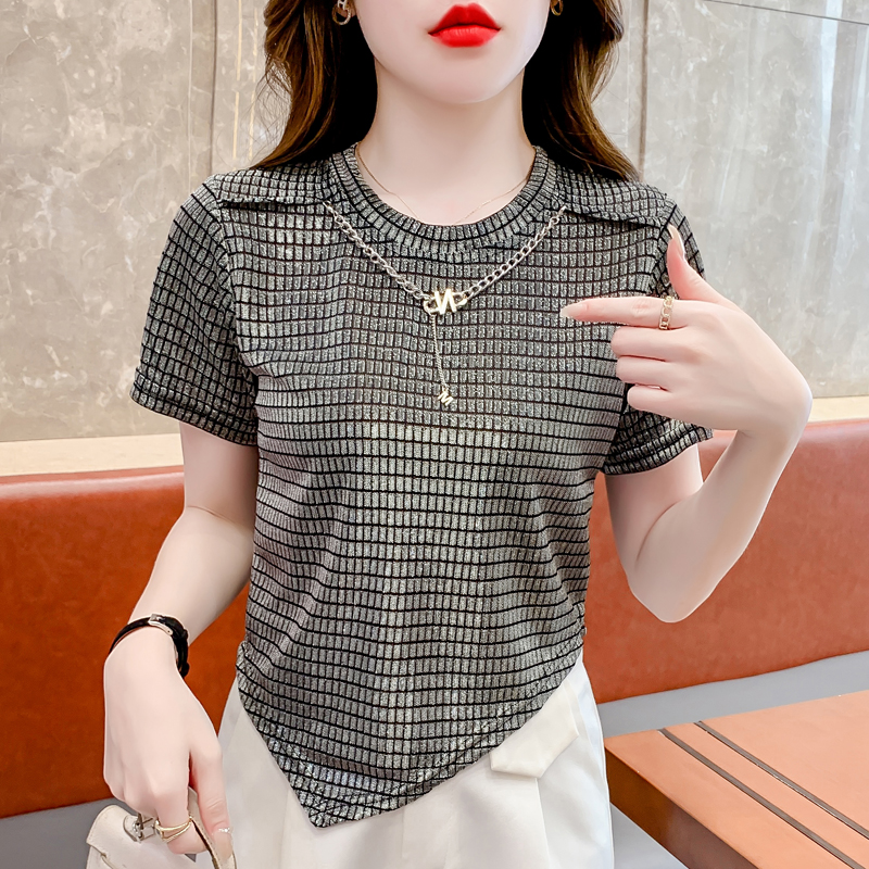 เสื้อผ้าวัยรุ่นเกาหลี เสื้อยืดวัยรุ่นผู้หญิง มีขนาด S M L XL