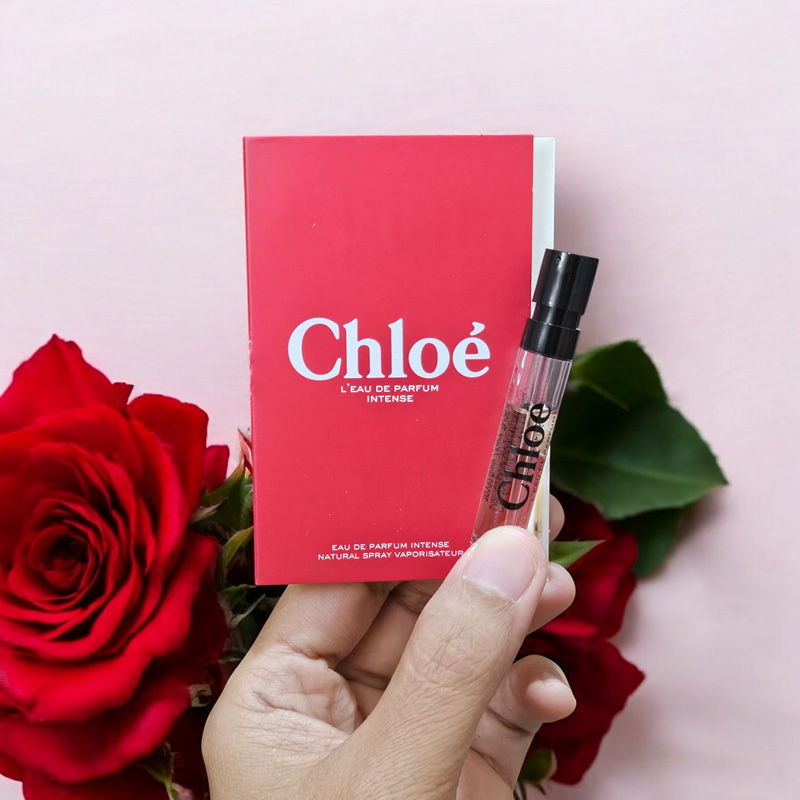 Chloe L'eau de parfum Intense EDP 1.2 ml. โบว์แดง
