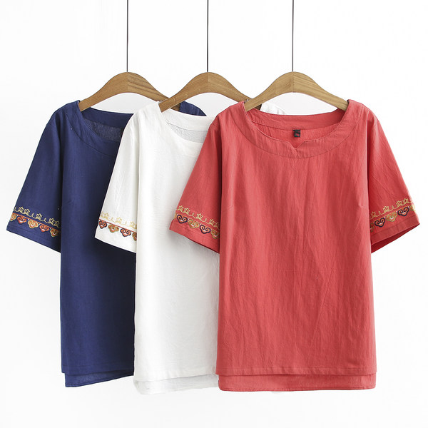 เสื้อลินินสไตล์ผู้ใหญ่ เสื้อคุณแม่ เสื้อผู้ใหญ่ แบรนด์ LININ