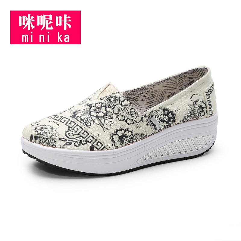 รองเท้าผ้าใบ รองเท้าลำลอง รองเท้าผ้าใบลำลอง รองเท้าแฟชั่นแบบสวม Slipper Shop