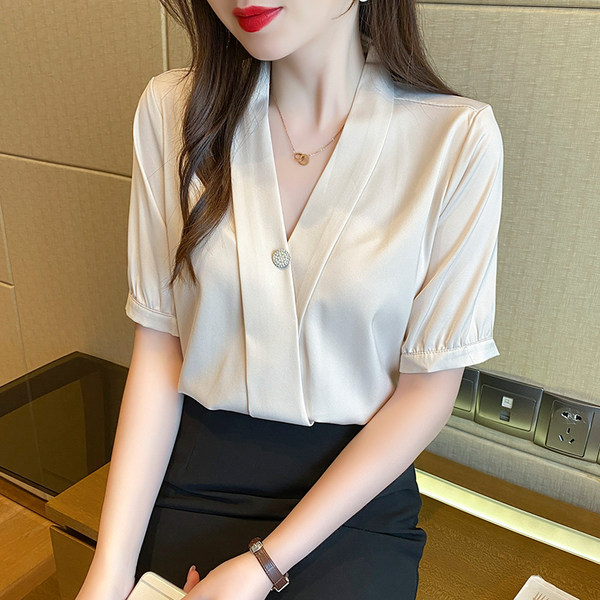 เสื้อชีฟองเกาหลี เสื้อชีฟองสวยๆ