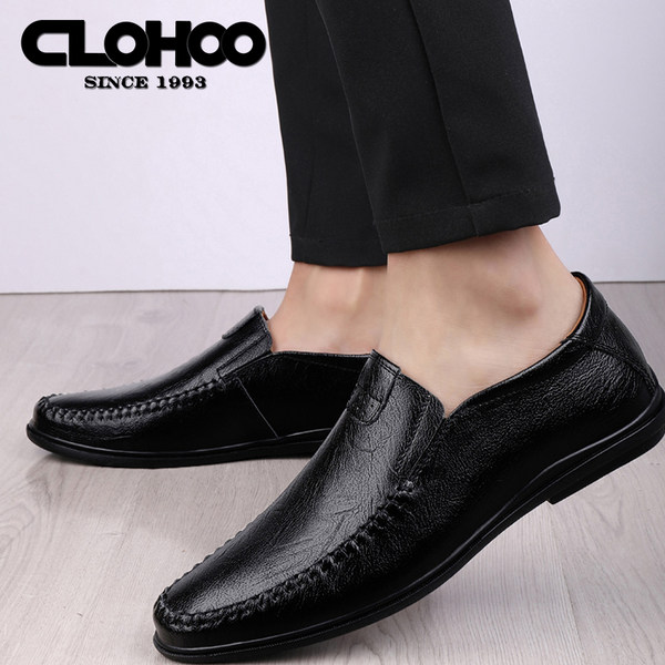 รองเท้าหนังผู้ชาย มีไซส์39-44 รองเท้าโลฟเฟอร์ชาย Slip-On Shoes