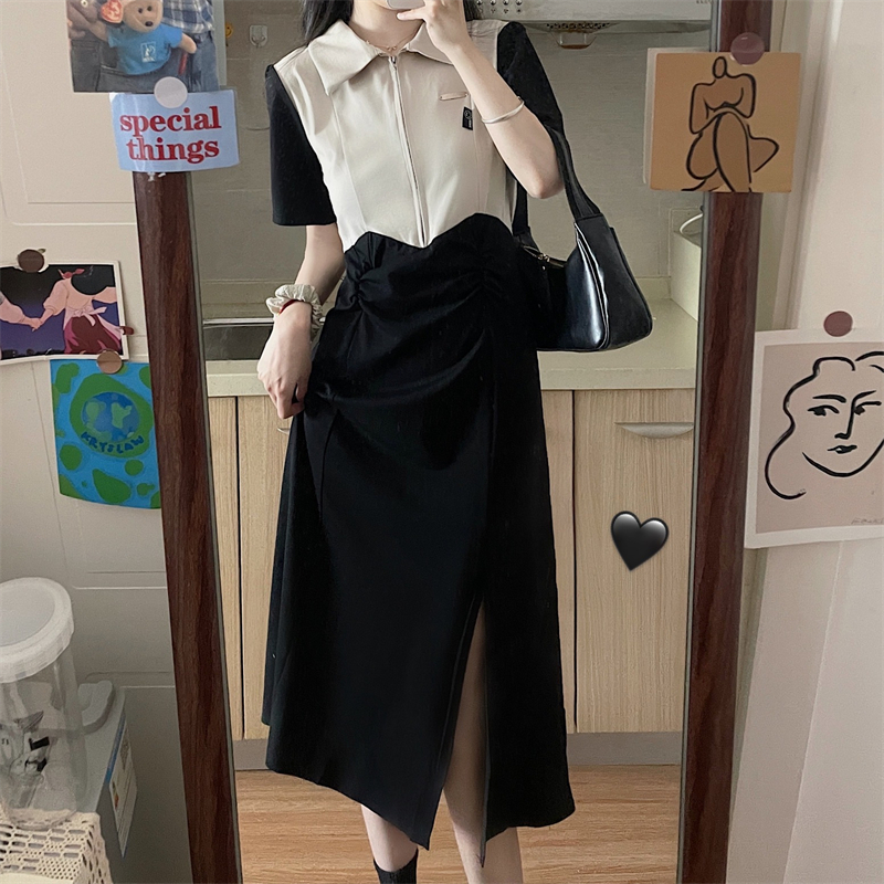 เดรสคนอ้วนวัยรุ่น ชุดเดรสคนอ้วน ชุดเดรสสาวพลัสไซส์
