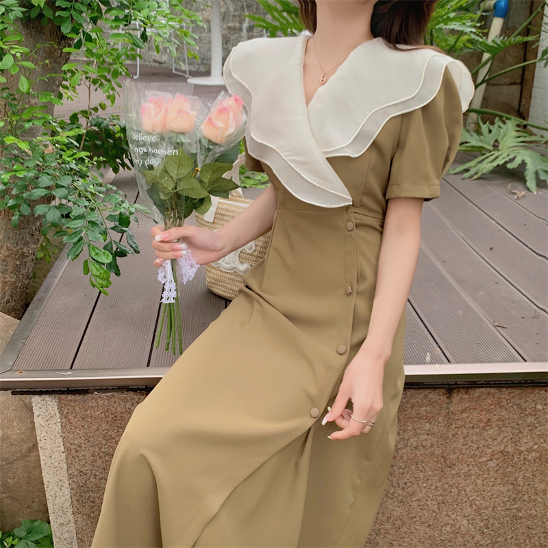 เดรสคนอ้วน เดรสสาวอวบ ชุดเดรสคนอ้วนวัยรุ่น BY PLUS SIZE Girl