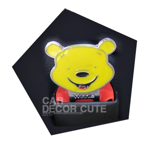 WINNIE THE POOH - หัวเข็มขัดหลอกสัญญาณเตือนคาดเบลท์ลายพูห์