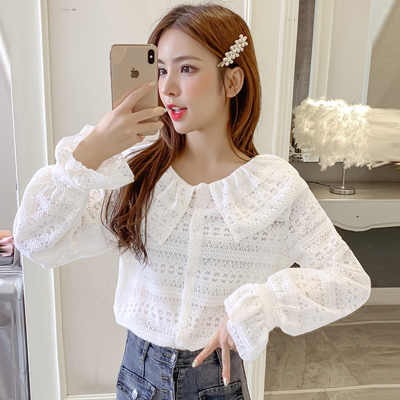 เสื้อเชิ้ตผ้าลูกไม้ เสื้อเชิ้ตผ้าชีฟอง ลายน่ารักๆๆ ราคาโดนใจ