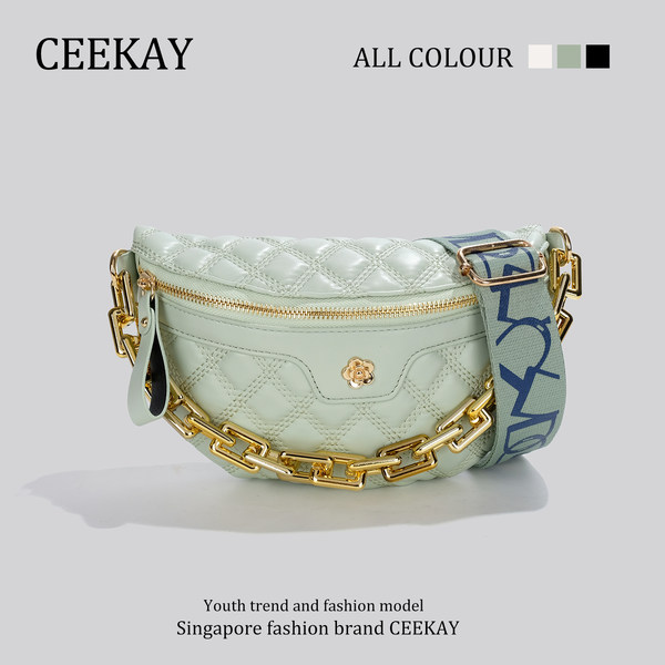 กระเป๋าสะพายข้างเกาหลี กระเป๋าผู้หญิงแบรนด์ CEEKEY