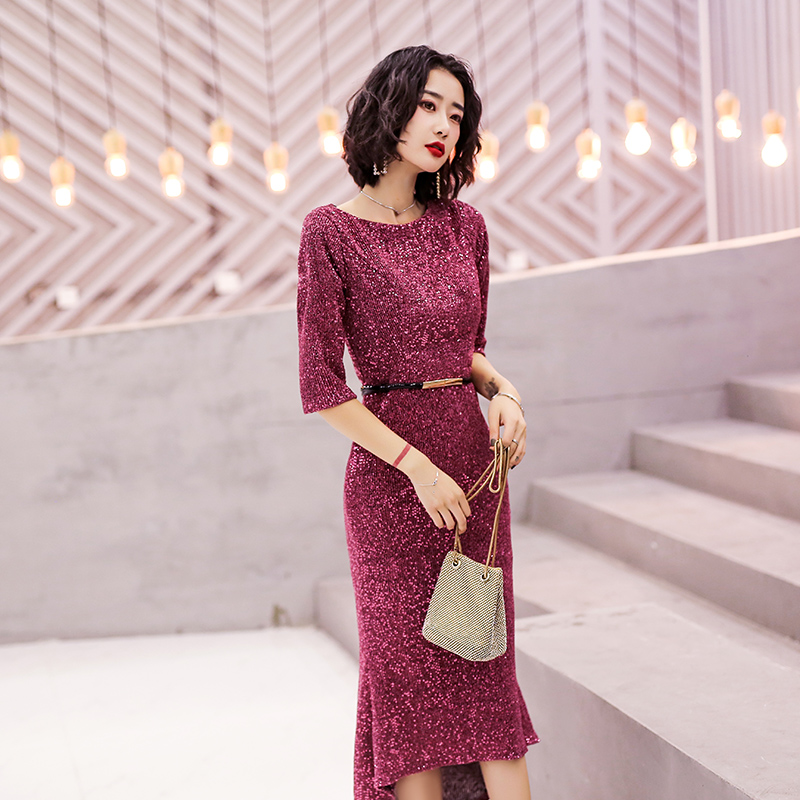 ชุดราตรี ชุดราตรีสวยหรู แบบ ทันสมัย Evening dress
