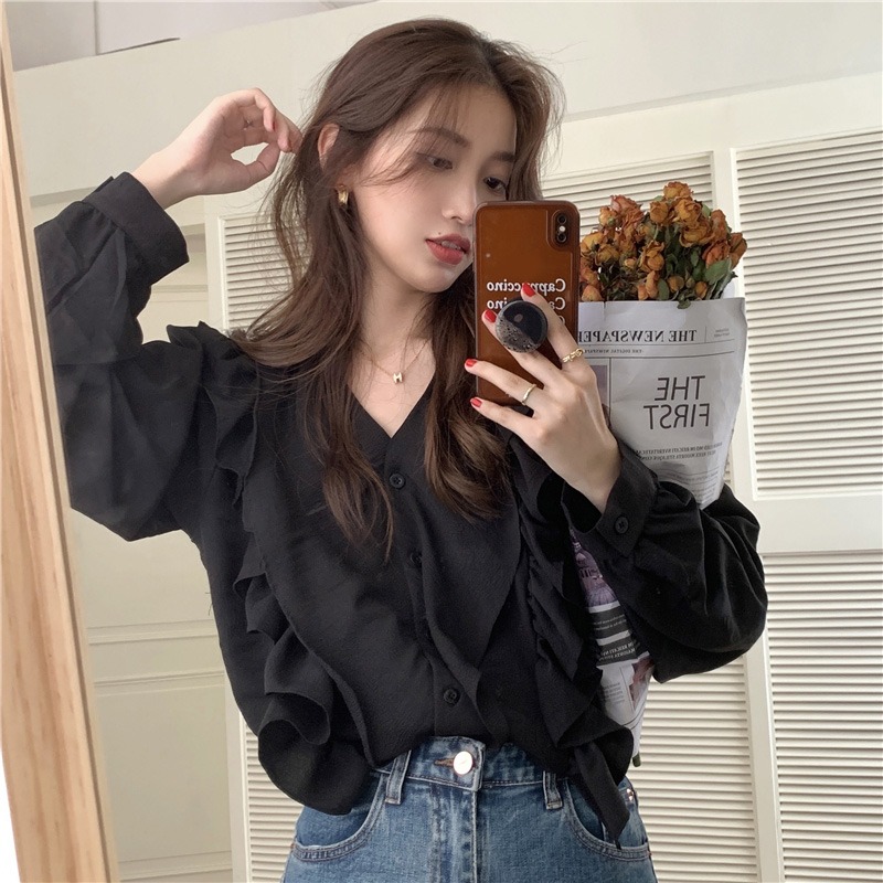 เสื้อสีดำสุภาพ เรียบหรู ดูดี เหมาะกับทุกโอกาส | เสื้อผู้หญิงสุภาพ