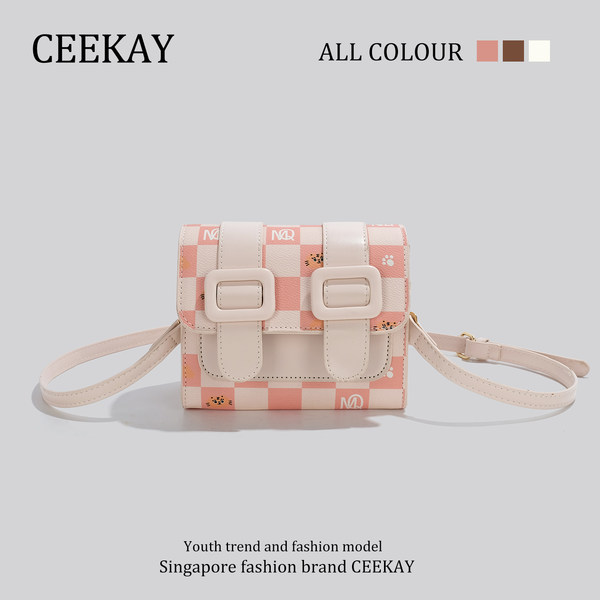 กระเป๋าสะพายข้างเกาหลี กระเป๋าผู้หญิงแบรนด์ CEEKEY