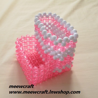 กล่องลูกปัดเอนกประสงค์ #16-001 ก้น 3.1"x3.5 สูง3.5"