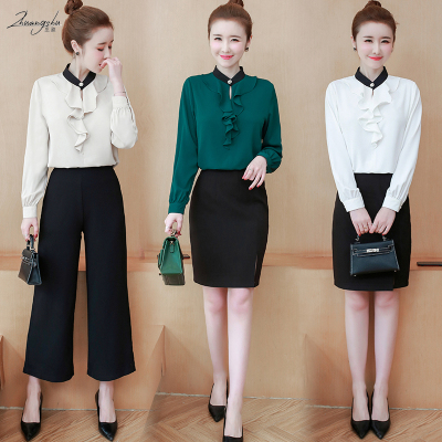 เสื้อเชิ้ตลายลูกไม้ ลายผ้าชีฟอง อัพเดทเทนด์ใหม่ล่าสุด ปี2020