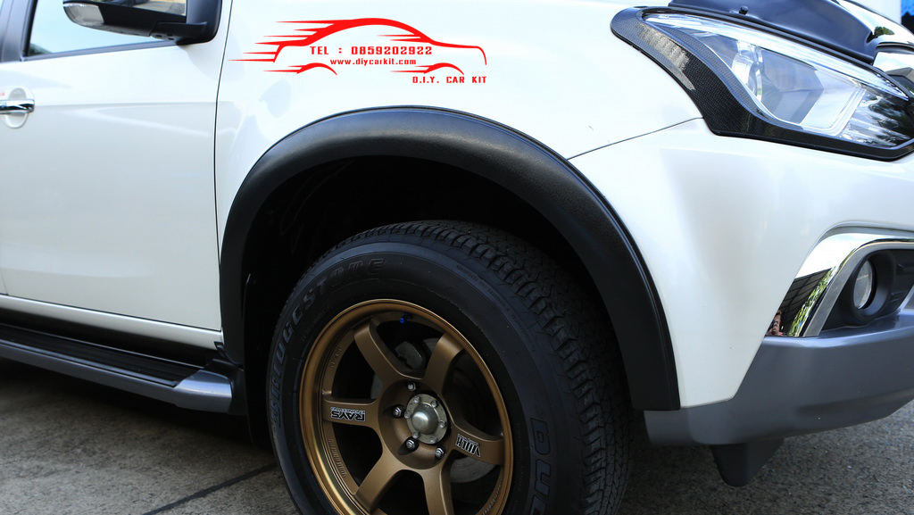 คิ้วล้อ V.1 (3นิ้ว) ISUZU MU-X ปี 17-20