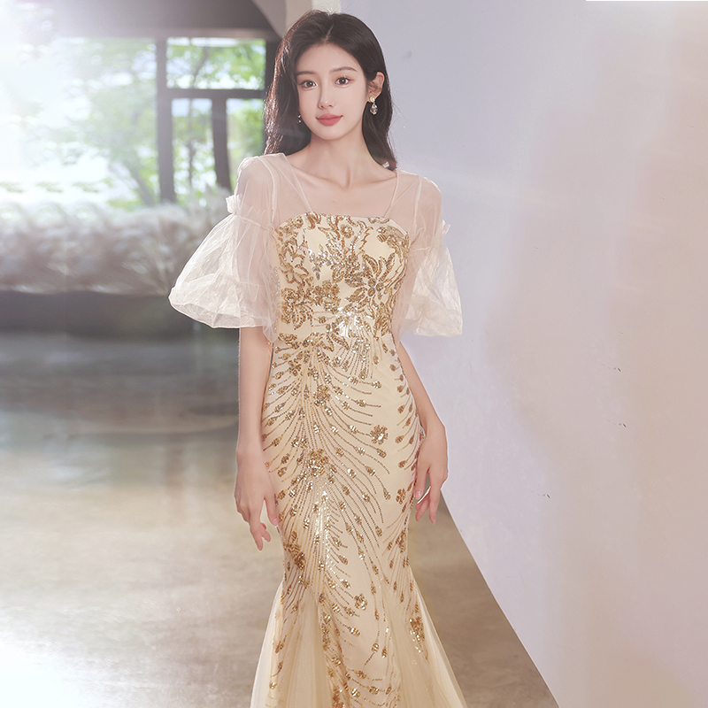 ชุดราตรี ชุดราตรีสวยหรู แบบ ทันสมัย Evening dress