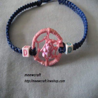 สร้อยข้อมือตาข่ายดักฝัน #Dm003 size7.7"