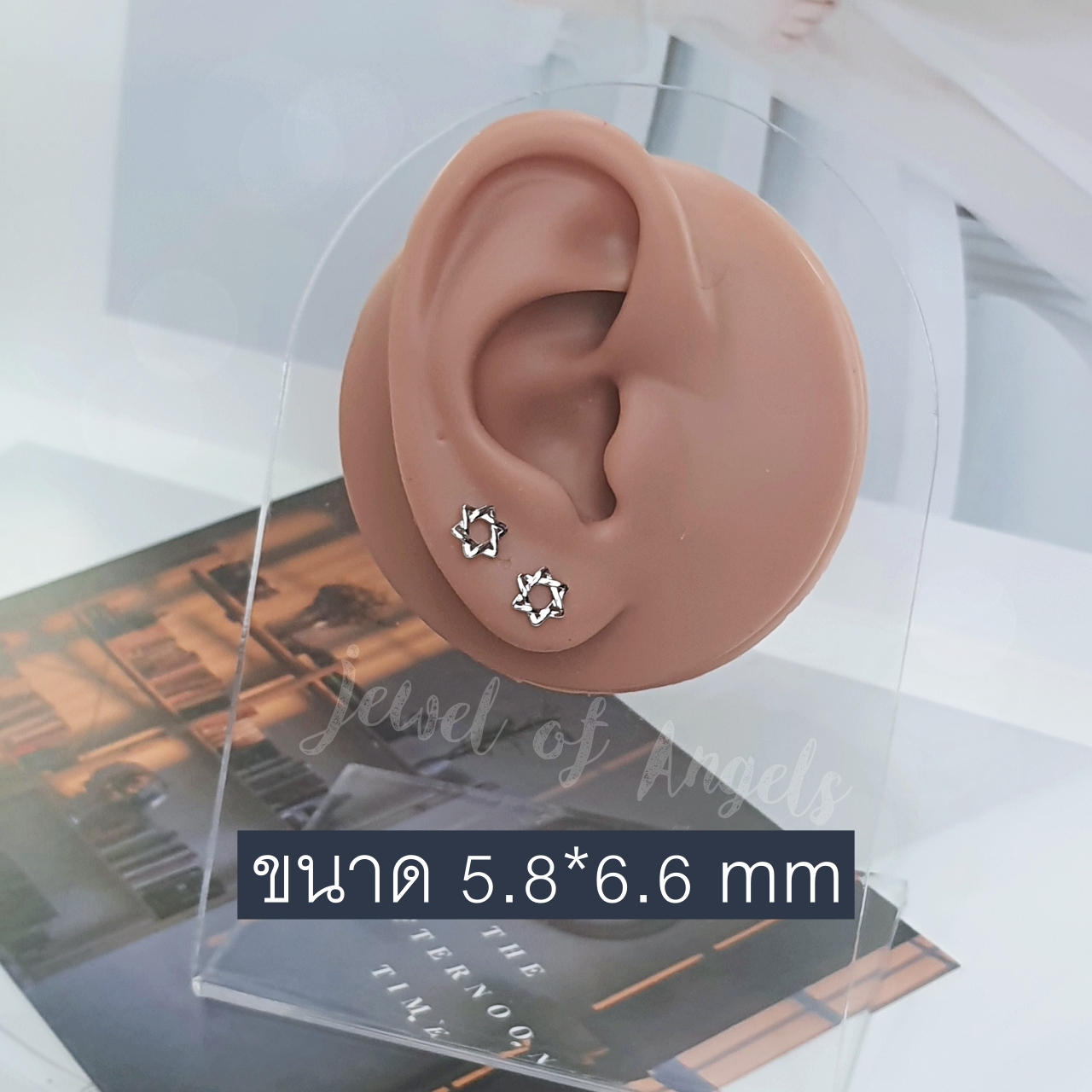 ต่างหูเงินแท้ S925 รุ่น Variety ต่างหูสตั๊ด stud มินิมอล ตุ้มหูเงินแท้ทั้งชิ้น Silver925