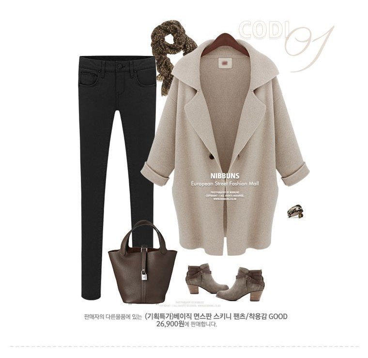 เสื้อคลุม สไตล์ยุโรป ผ้าทอเนื้อหยาบ พร้อมส่ง แบบเก๋ ใส่ได้ทุกโอกาส freesize