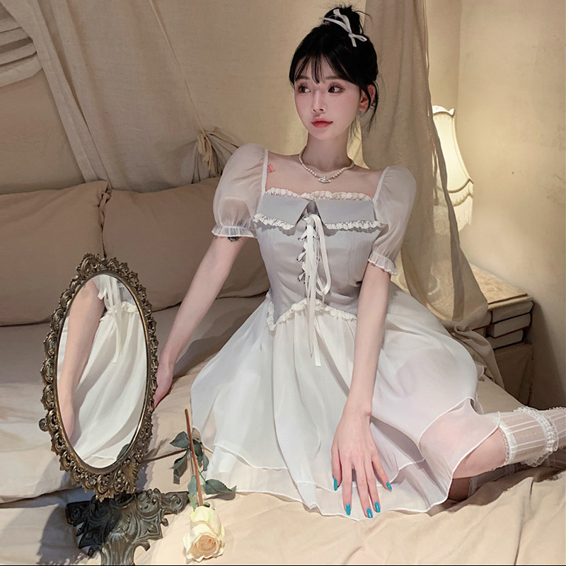 แบบชุดเดรสสวยๆ ชุดเดรสน่ารักๆสไตล์เกาหลี