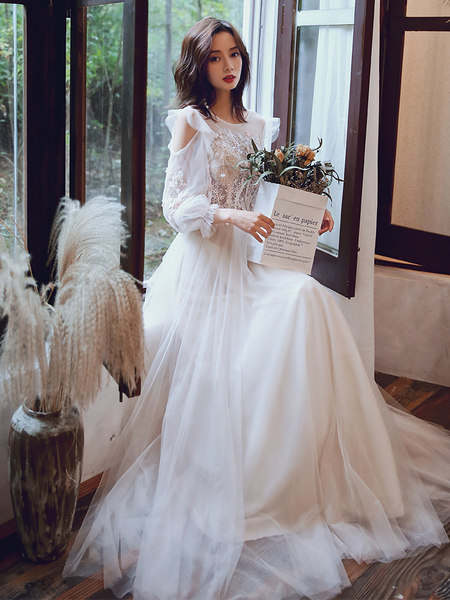 ชุดราตรี ชุดราตรีสวยหรู แบบ ทันสมัย Evening dress