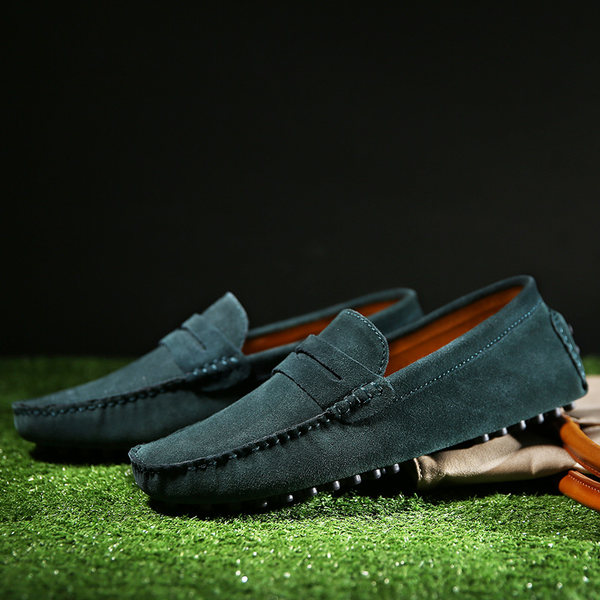 รองเท้าหนังผู้ชาย มีไซส์39-44 รองเท้าโลฟเฟอร์ชาย Slip-On Shoes