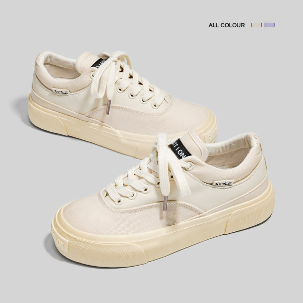 รองเท้าผ้าใบ ผู้หญิง รองเท้าผ้าใบวัยรุ่น แบรนด์ RENBEN