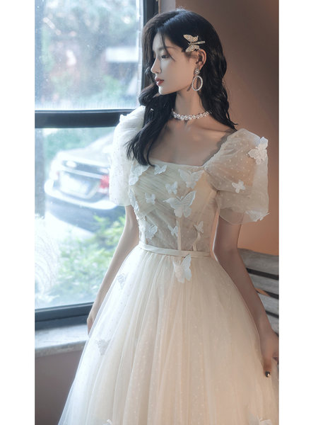 ชุดราตรี ชุดราตรีสวยหรู แบบ ทันสมัย Evening dress