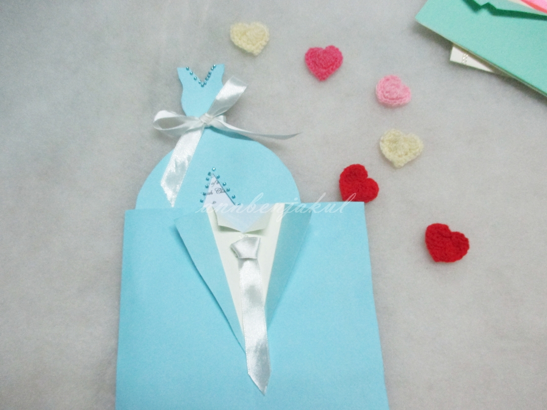 การ์ดแต่งงานโครเชต์